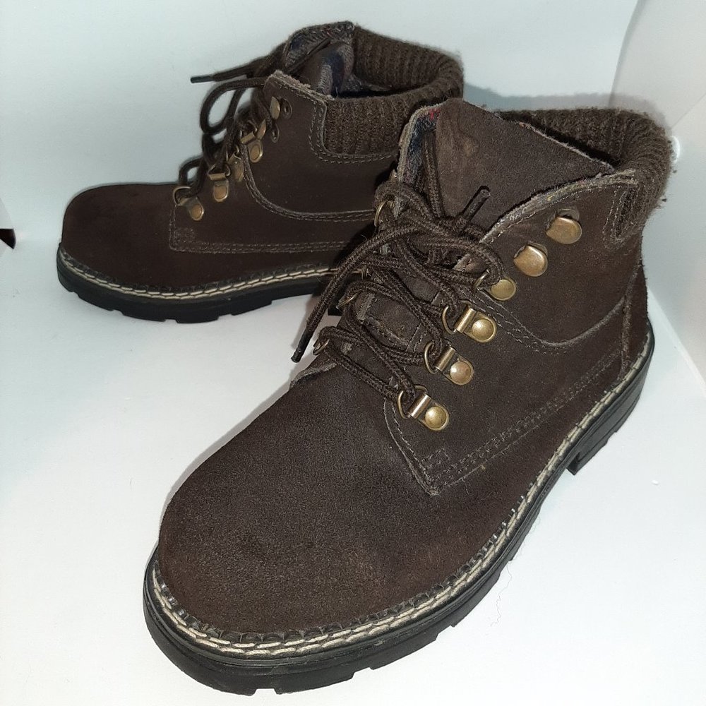 Steph Brown Boots Genuine Upper Leather Size 6 1/2